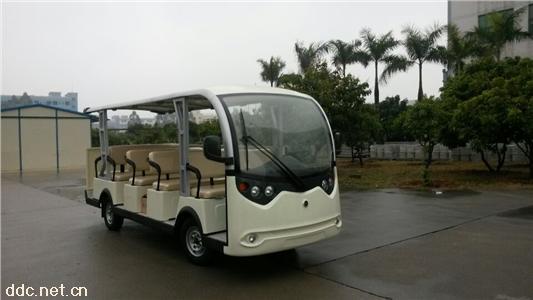  绿通LT-S14.A电动观光车白色款